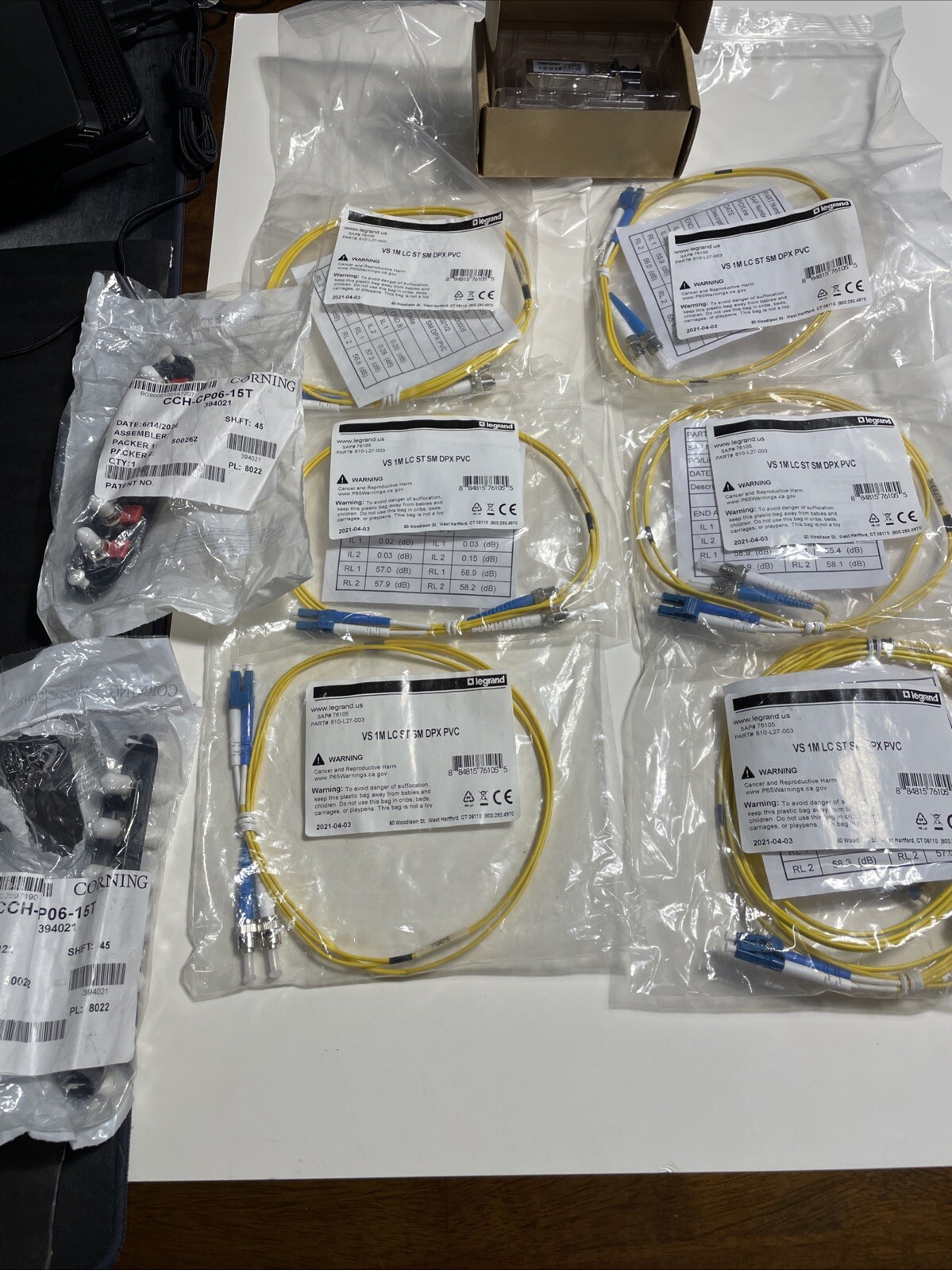 Fiber optic Bundle- Patch Cables/SFP Module/ Rack Mounts