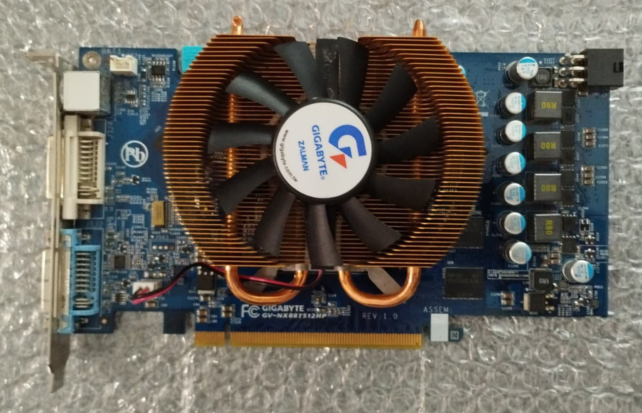 Gigabyte GV-NX88T512HP 512MB GDDR3 600MHz