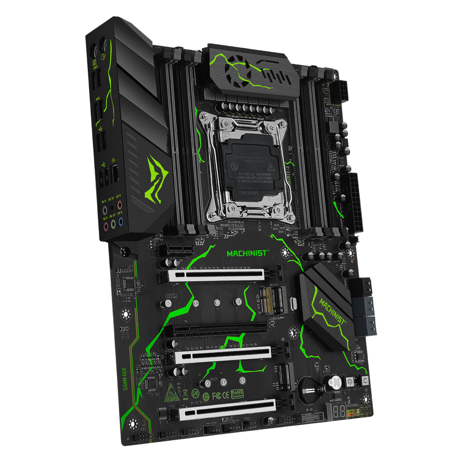 X99 MR9S Motherboard LGA 2011-v3 DDR4 M.2 SATA3.0 Intel Xeon E5 V3/V4 Processor