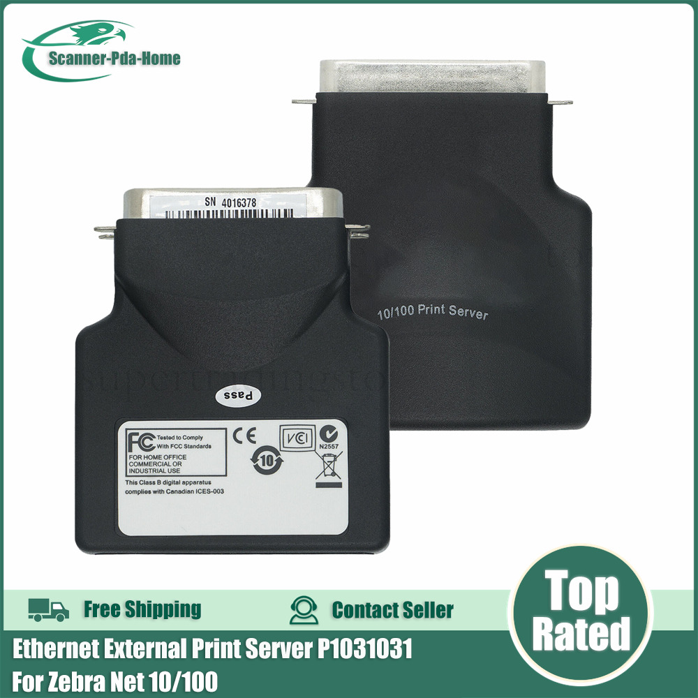 For Zebra Ethernet External Print Server Zebra Net 10/100 P1031031 OEM