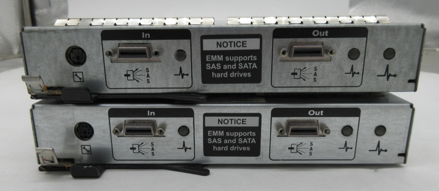 LOT OF 2 Dell PowerVault MD1000 SAS/SATA Management Controller AMP01-SIM