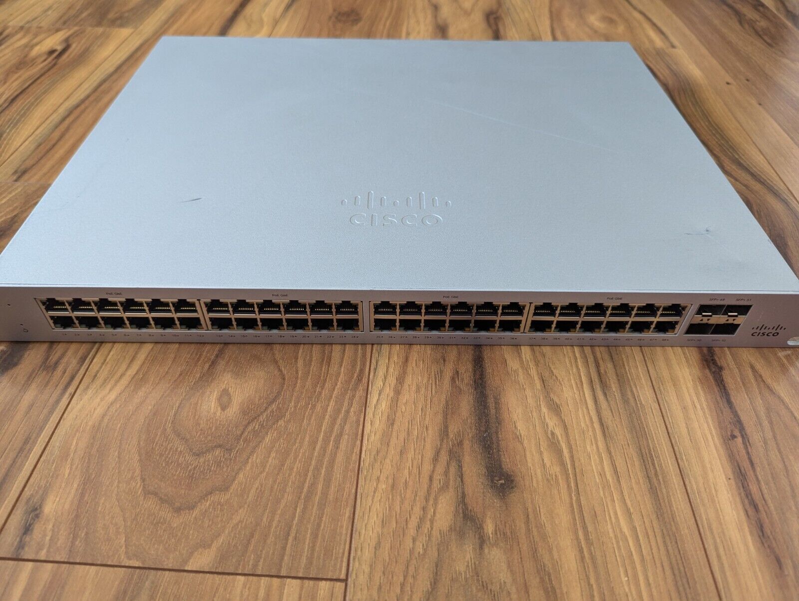 Cisco MS125-48LP - 52 Ports Fully Managed Ethernet Switch Unclaimed 