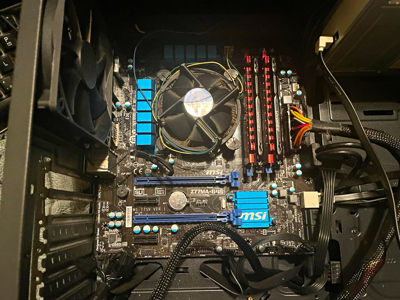 MSI Z77MA-G45 Motherboard + Intel Core i5-3350P CPU + Cooler LGA1155 DDR3