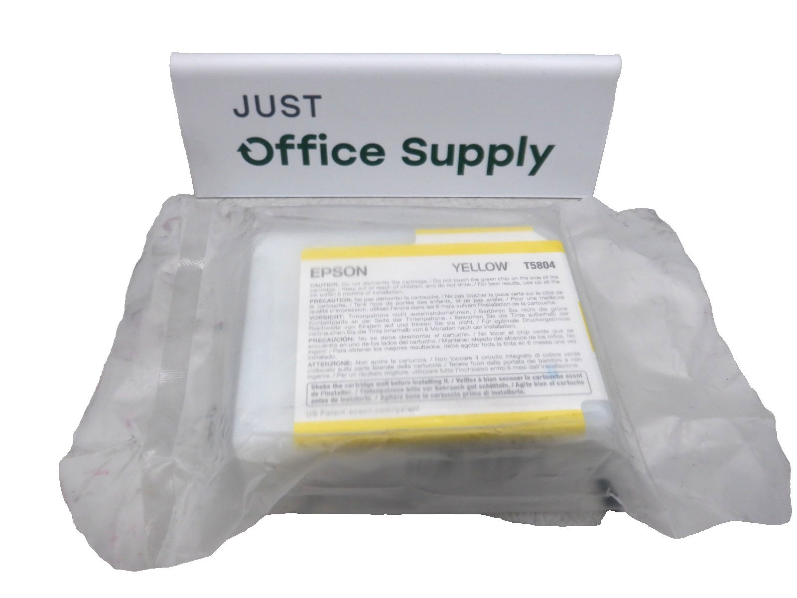 Genuine Epson T5804 Yellow 80ml Ink Cartridge 