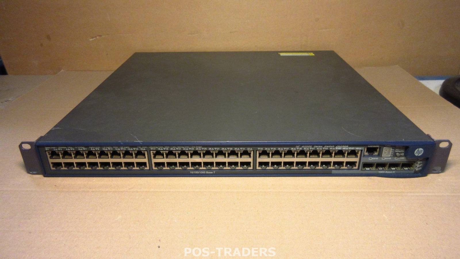 HP A5500-48G-POE+ EI Switch, 48 Gigabit POE Ports and 4 SFP Ports JG240A 