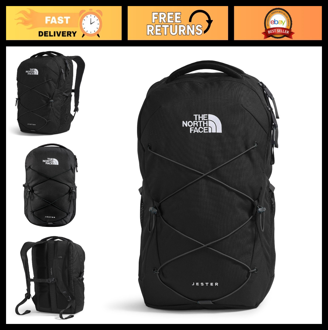 Everyday Laptop Backpack - Commuter Daypack, Water-Resistant, 28L, Padded Sleeve
