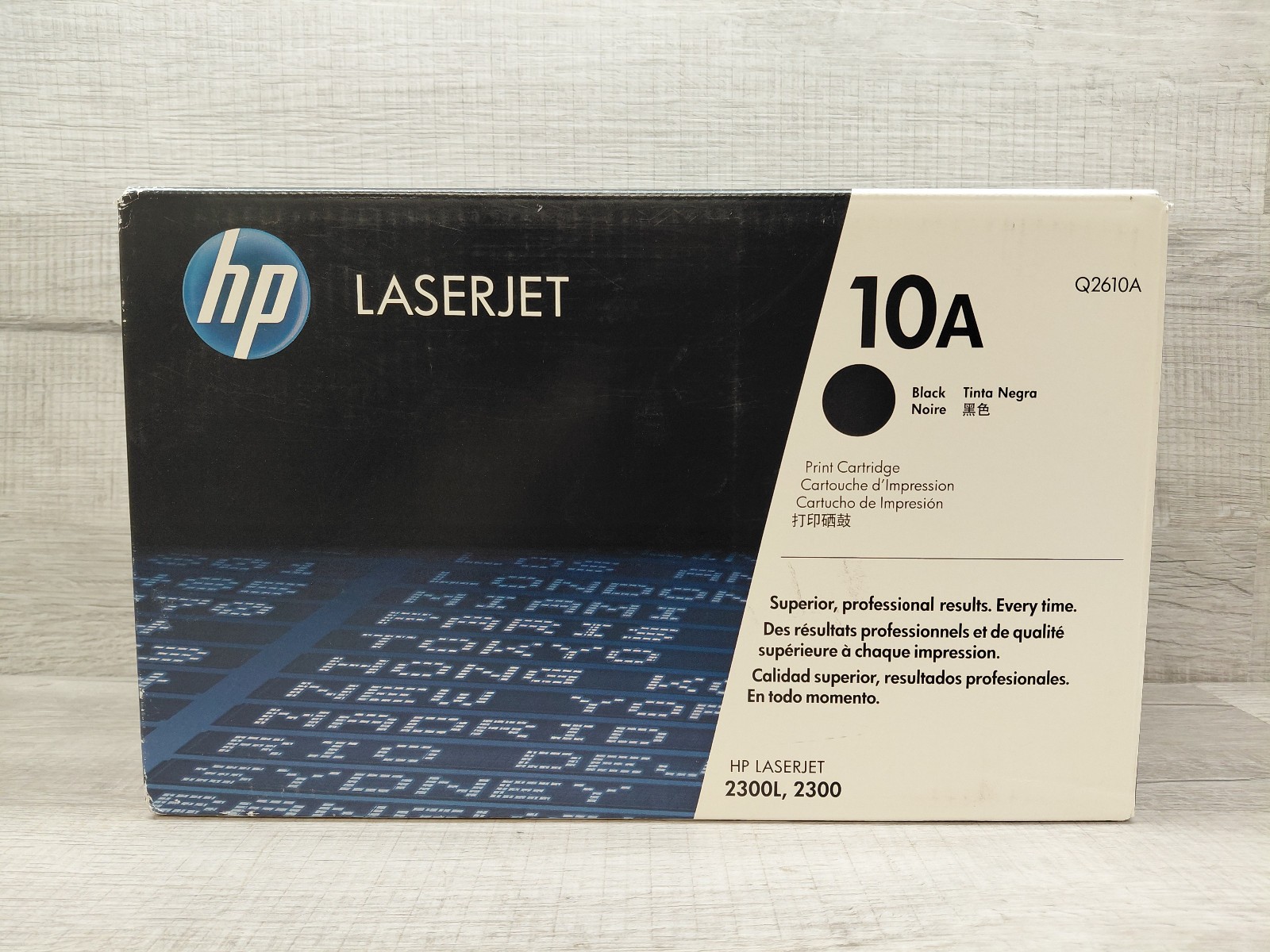 HP 10A Q2610A Black LaserJet Toner Cartridge Genuine OEM 6000-Page Yield New