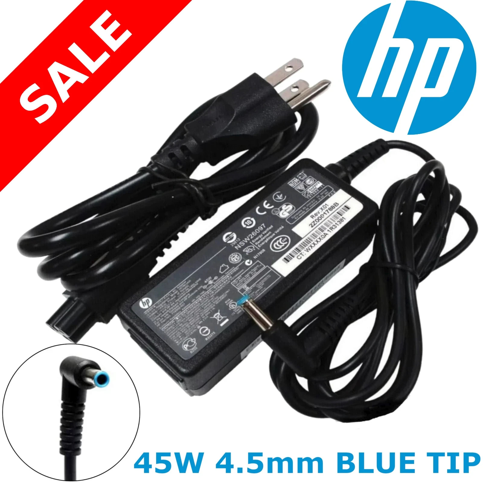 Original HP 45W AC Adapter Charger for HP ProBook 440 450 G3 G4 G5 G6 G7 G8 G9
