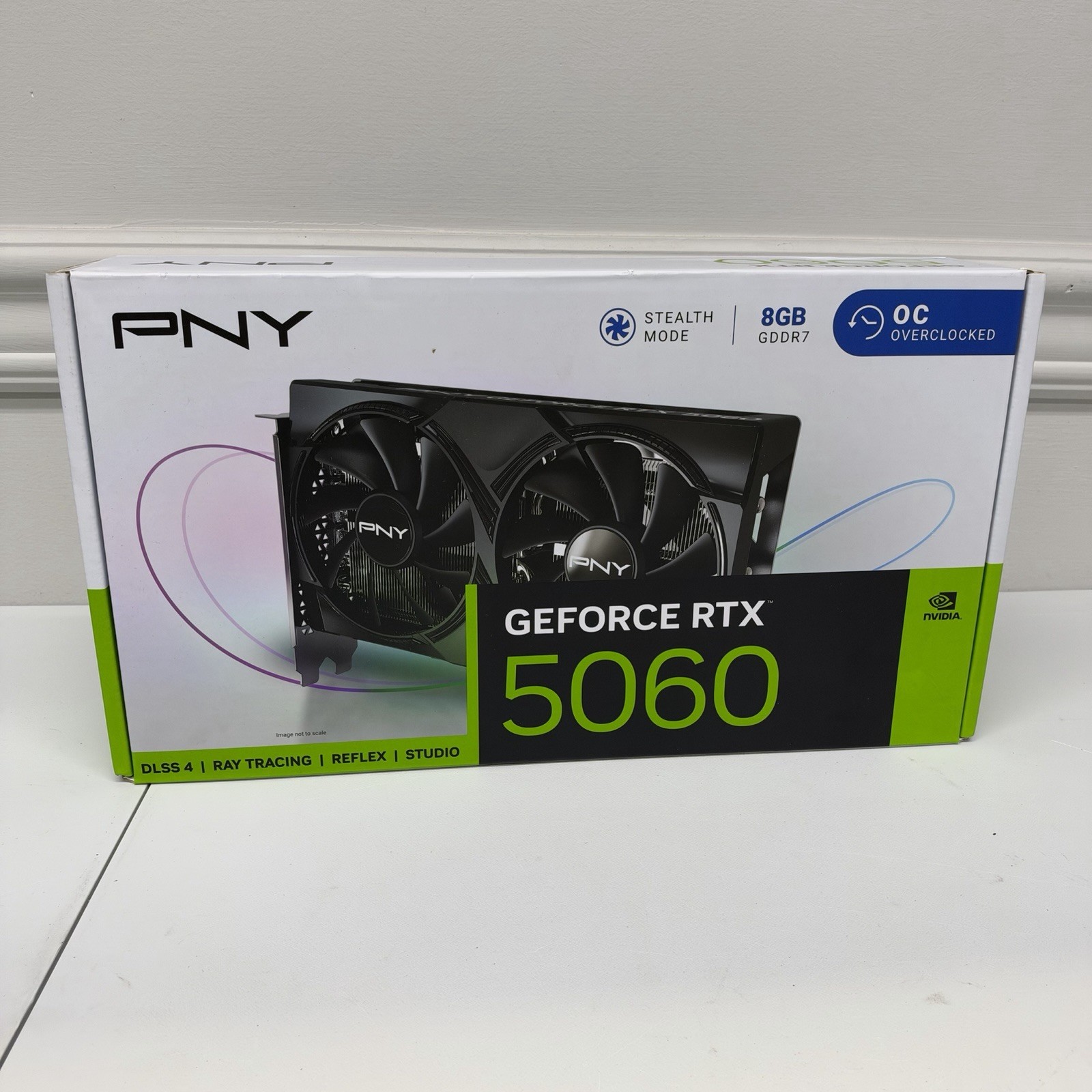 PNY GeForce RTX 5060 OC 8GB GDDR7 Graphics Card PCIe 5.0 VCG50608DFXPBW1-O