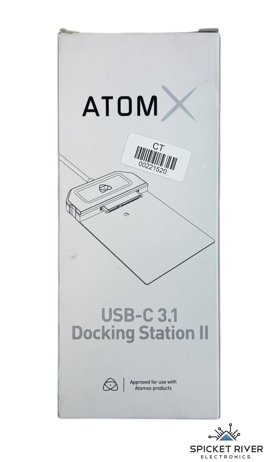 Atom X ATOMDCK004 USB-C 3.1 Docking Station II for Atomos MasterCaddy / SSDmini
