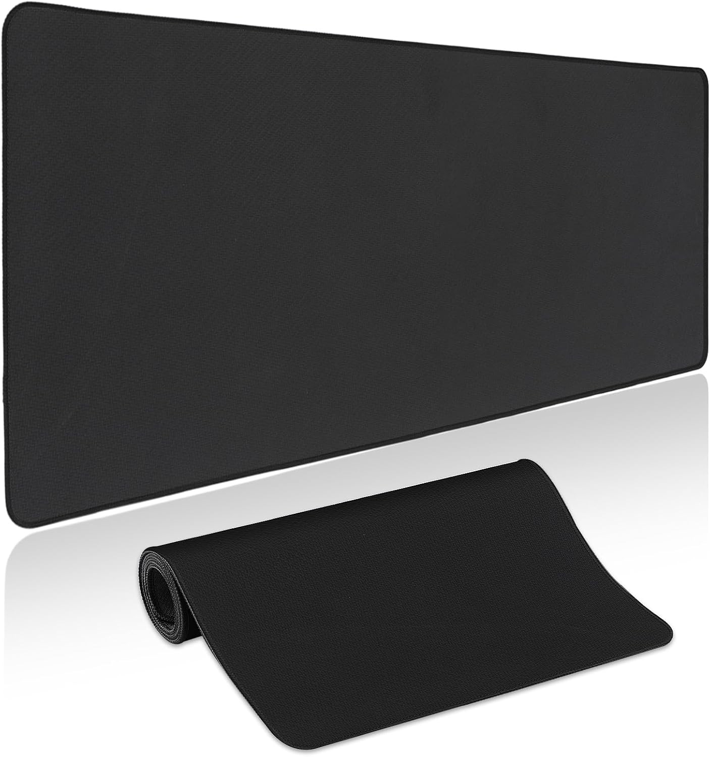 Large Black Gaming Mouse Pad - Extended Desk Mat for Mouse & Keyboard