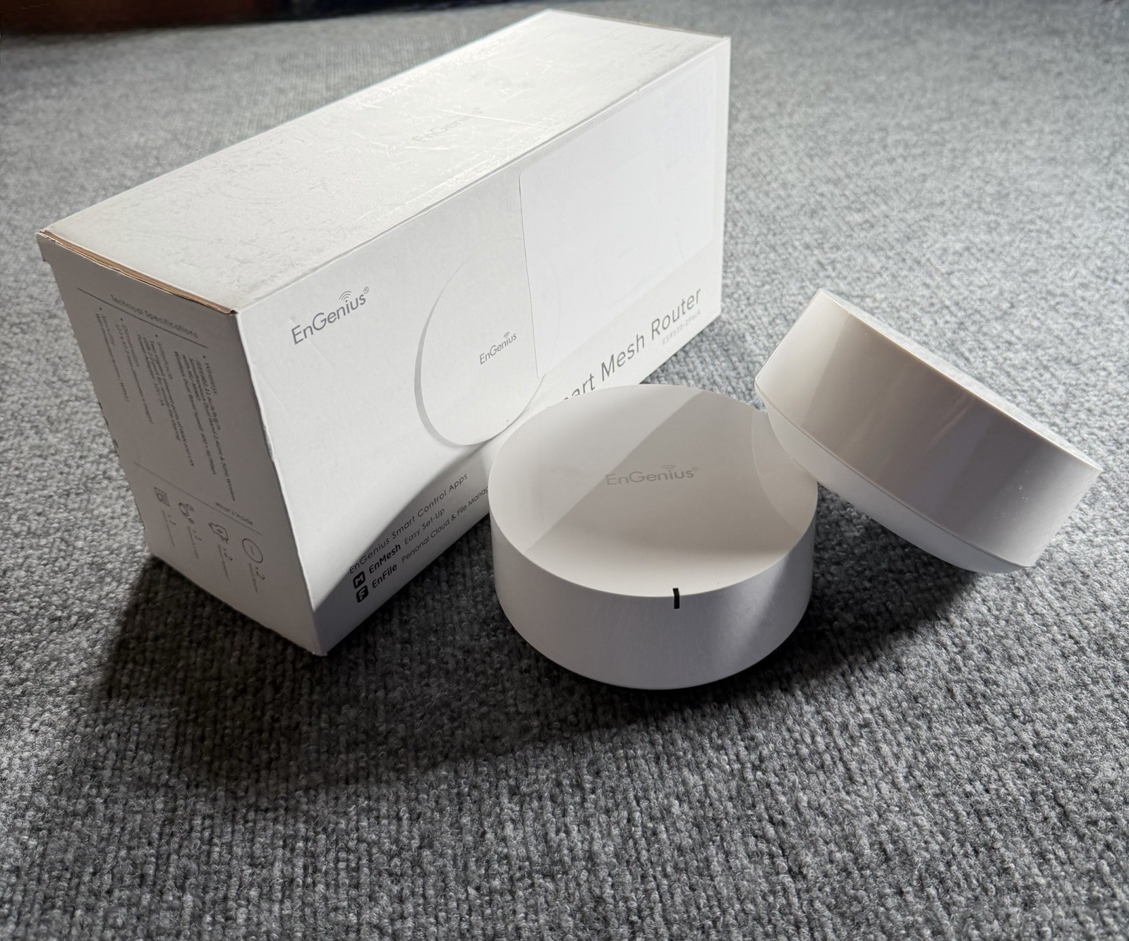 EnGenius ESR530 AC1300 Dual Band Whole Home Mesh WiFi System 2 pack