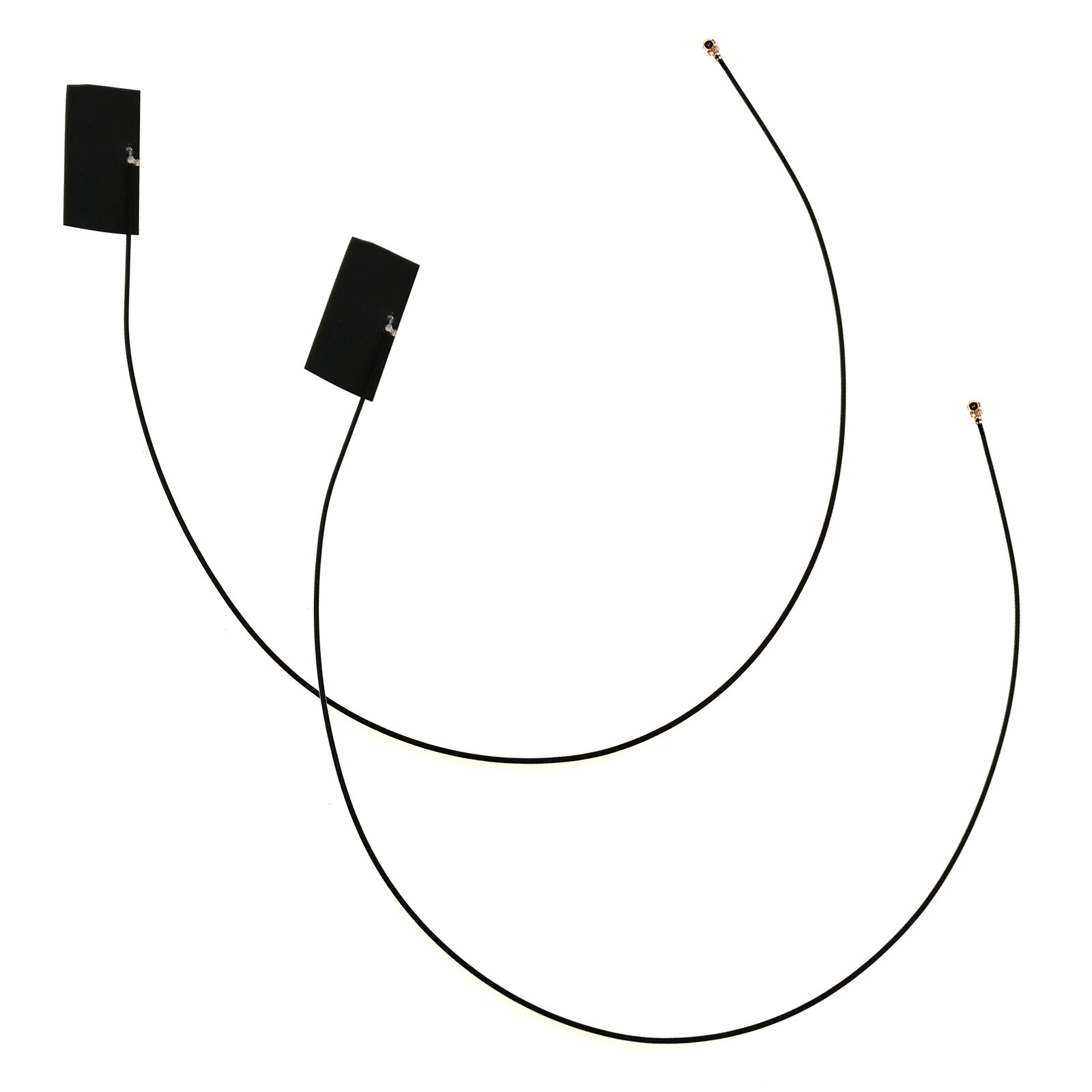 Pair Wireless WiFi Bluetooth Wire Antenna Half Mini PCI-E Laptop Internal Aerial