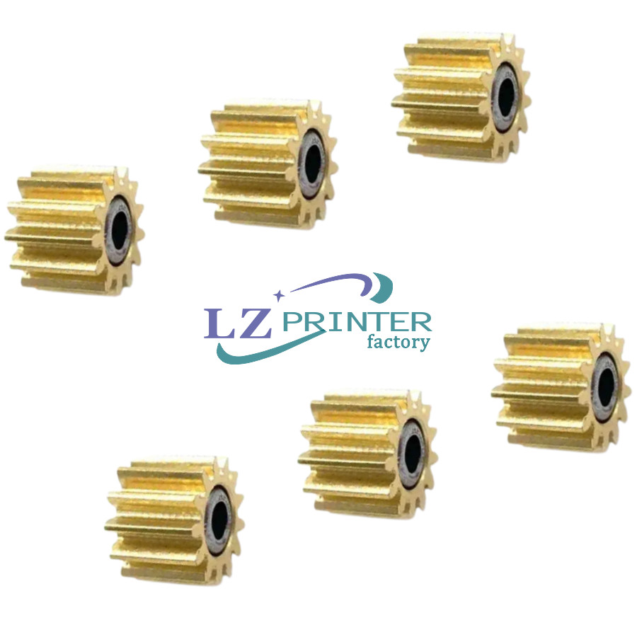 6pcs CQ890-67091 T730 T135 Cutter Copper Gear Compatible HP DesignJet T120 T830
