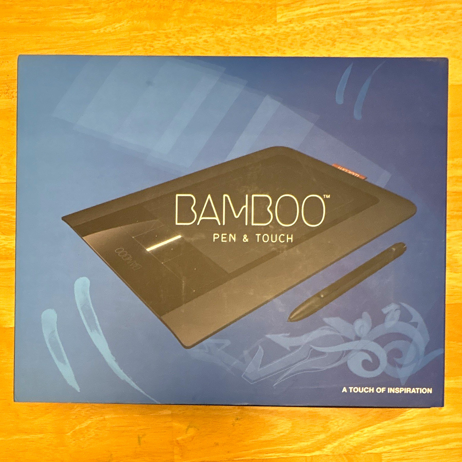 Wacom Bamboo Graphics Tablet CTH460 USB Pen & Touch w/ Stylus UPC 75321899376