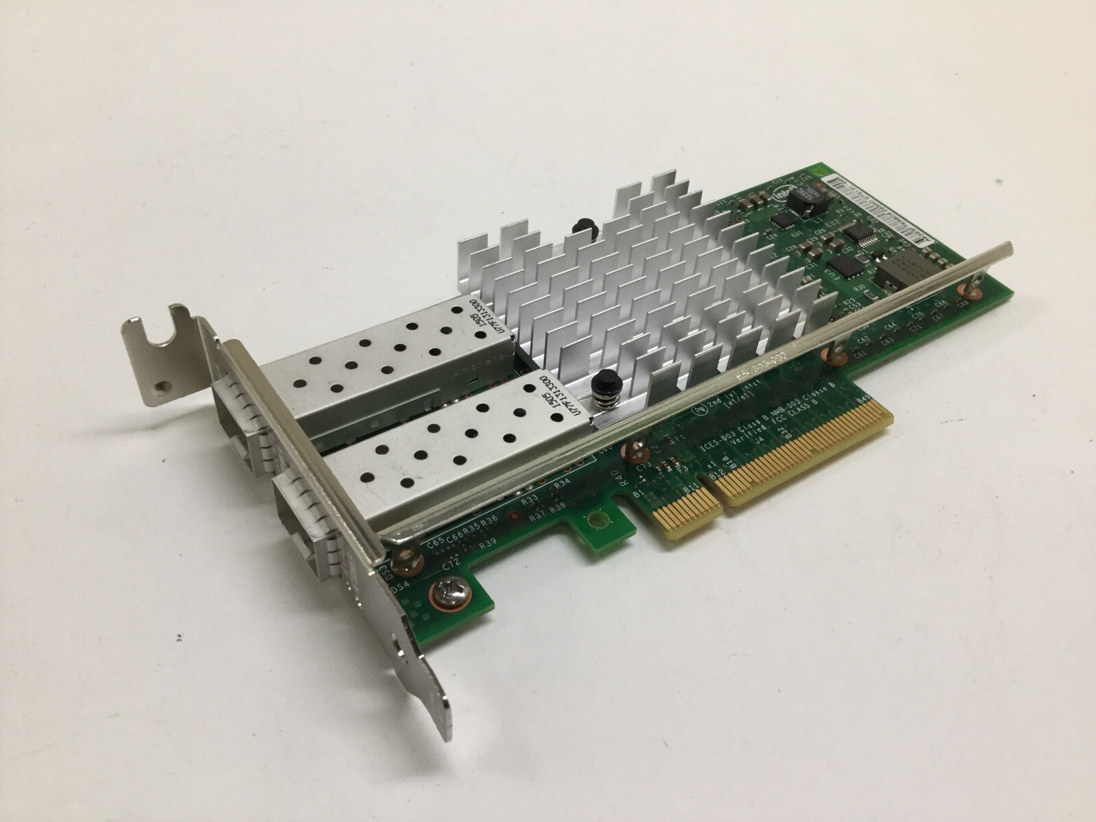 Dell 0942V6 0FTKMT Intel X520-DA2 Dual Port 10GbE SFP+ PCIe Network Adapter LP