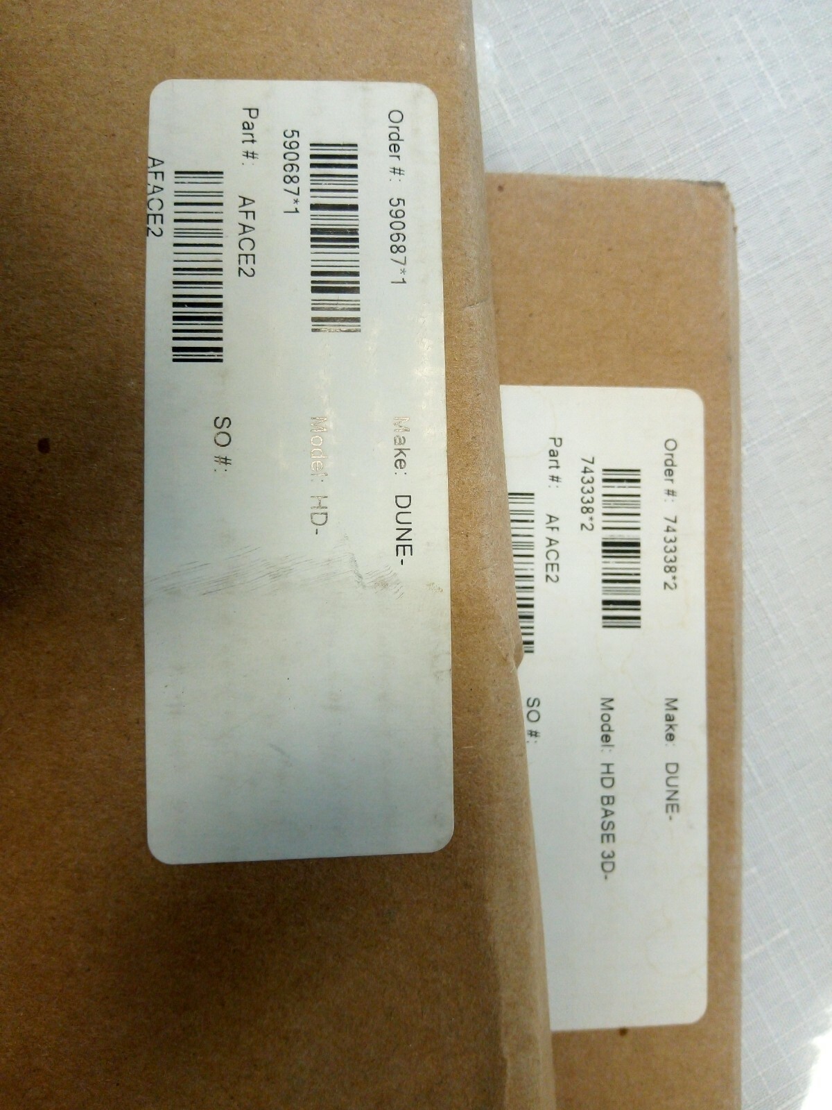 Middle Atlantic AFACE2/HR44500 FACE PLATE FOR DIRECT TV RSSNC500 Qty 2