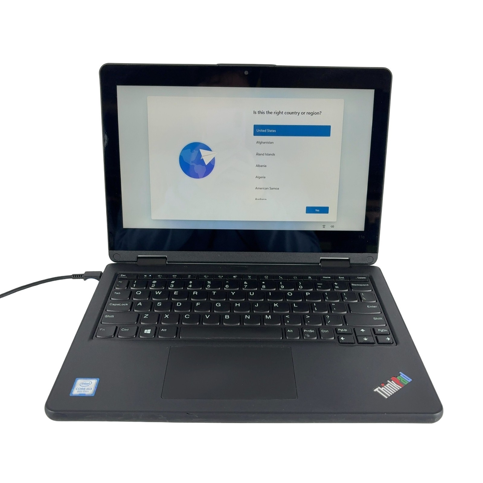 Lenovo ThinkPad Yoga Gen 6 11e 11.6" HD Touch 1.10GHz m3-8100Y 4GB RAM 128GB SSD
