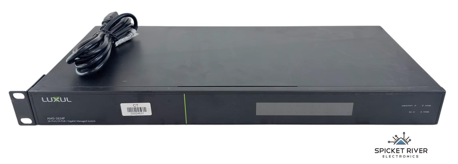 Luxul AMS-2624P AV Series 26-Port / 24 PoE+ Gigabit Managed Switch