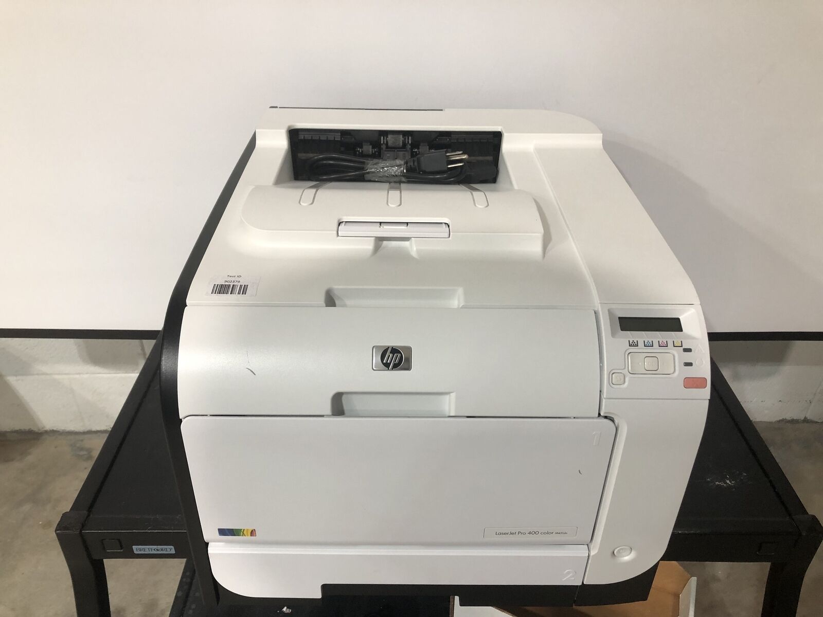 HP LaserJet Pro 400 color M451dn CE957A Laser Printer with TONER, 13K Pgs TESTED