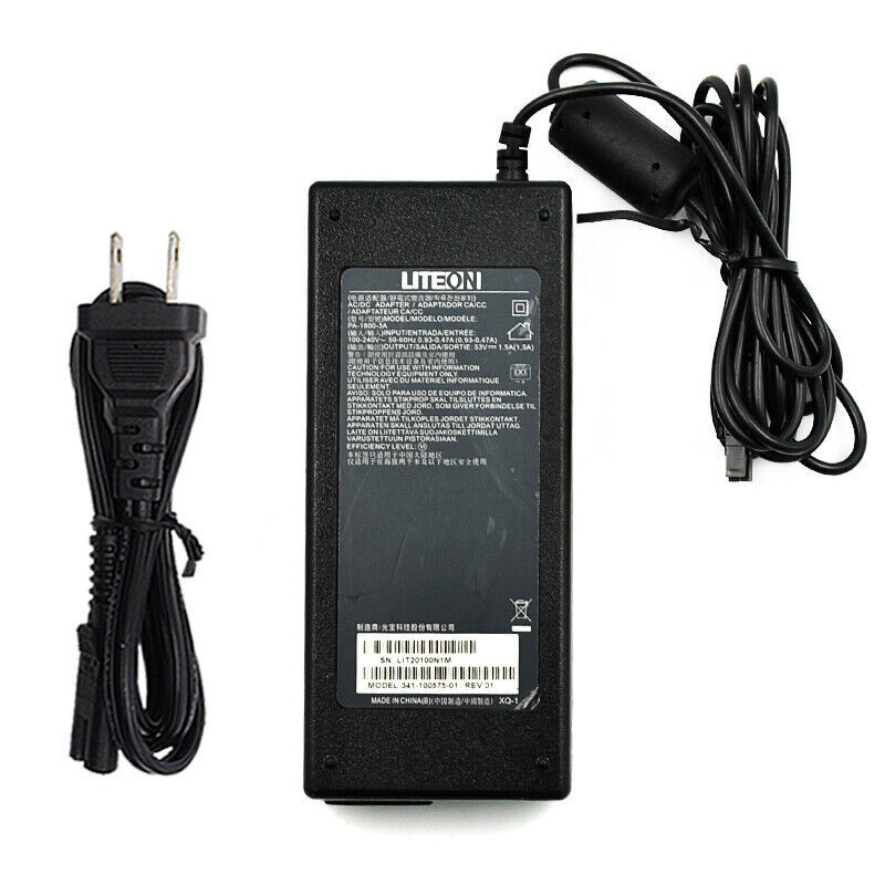 Power Supply Liteon PA-1800-2-LF 341-0402-01 53V 1.5A Charger AC Adapter 2pin