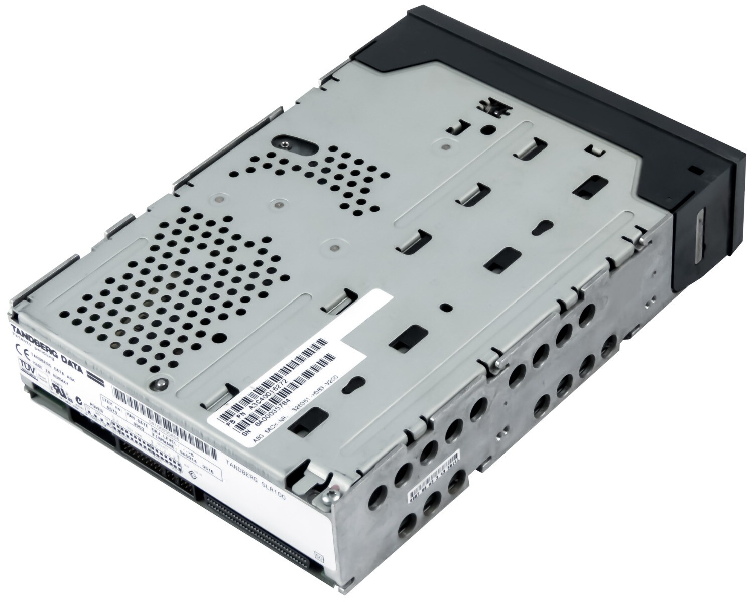 Black Streamer Tandberg SLR100 50/100GB SCSI 68-Pin 5.25"