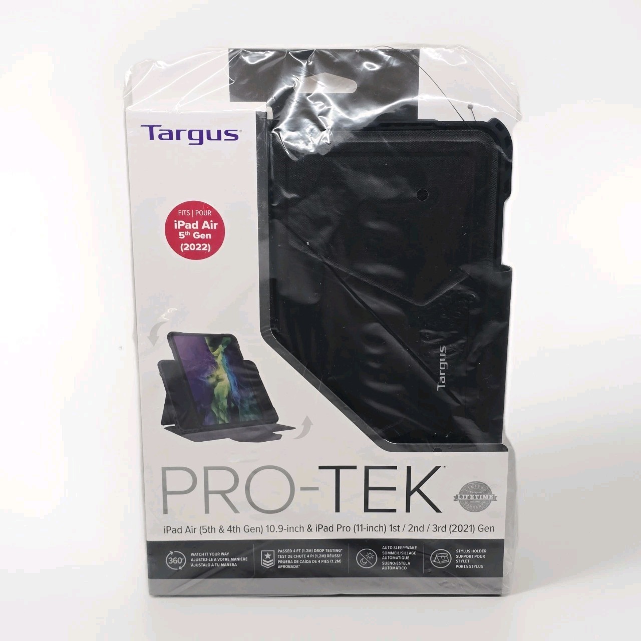Targus - Pro-Tek Rotating Case for iPad Air 10.9" (5th/4th Gen)/ iPad Pro 11" 