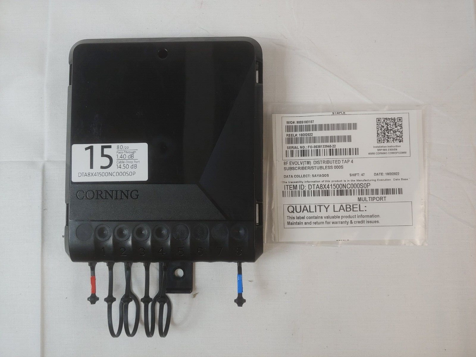 CORNING Evolv Optical Tap DTA8X41500NC000S0P