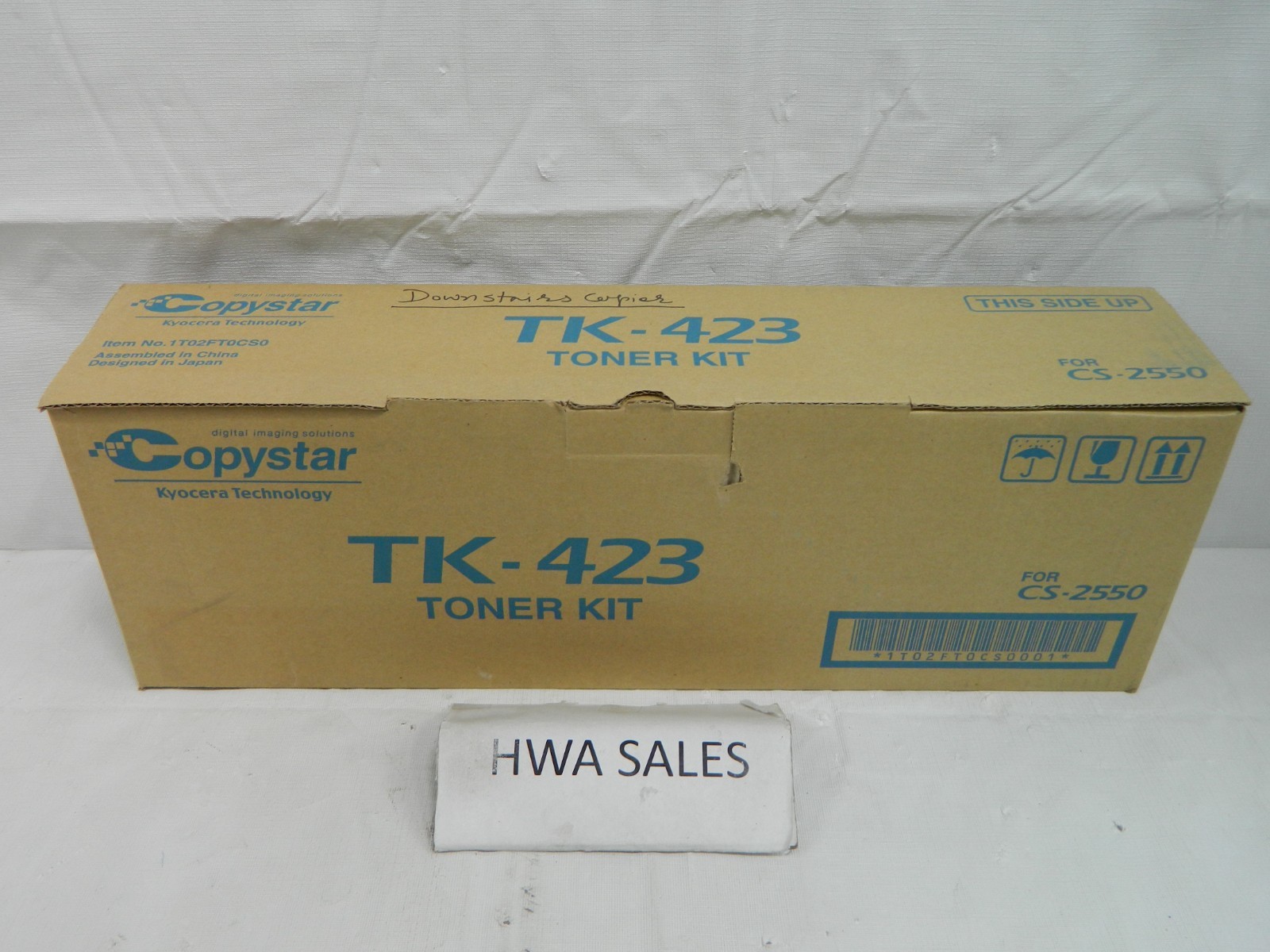 Genuine Kyocera Copystar TK-423 Toner Kit CS2550 NEW OEM