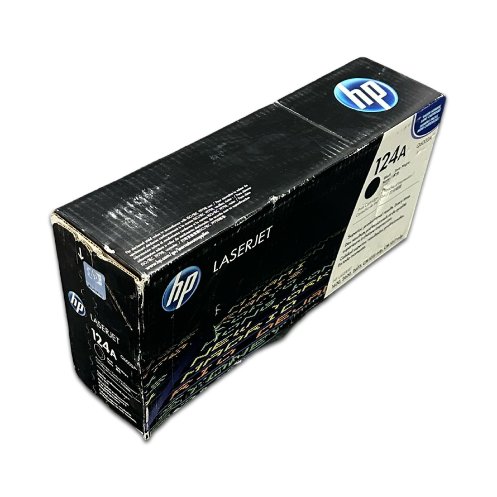 HP 124A Black Original LaserJet Toner Cartridge | OEM Q6000A