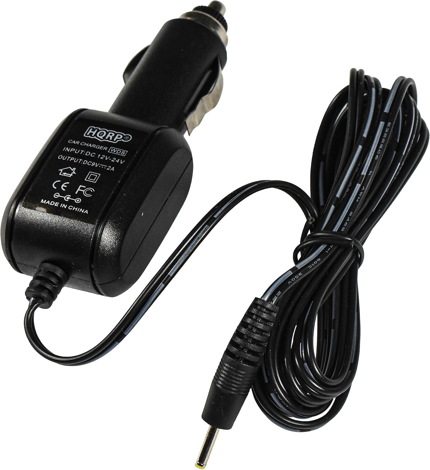 HQRP Cargador de coche para WonderMedia WM8650 Wonder Media 8" Android OS 2.2