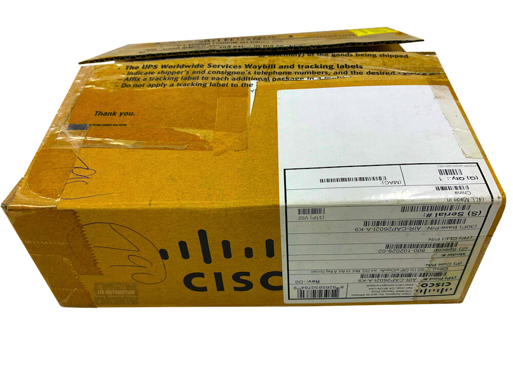 AIR-CAP2602I-A-K9 I Open Box Cisco Aironet 2602I IEEE 802.11n 450 Mbit/s AP