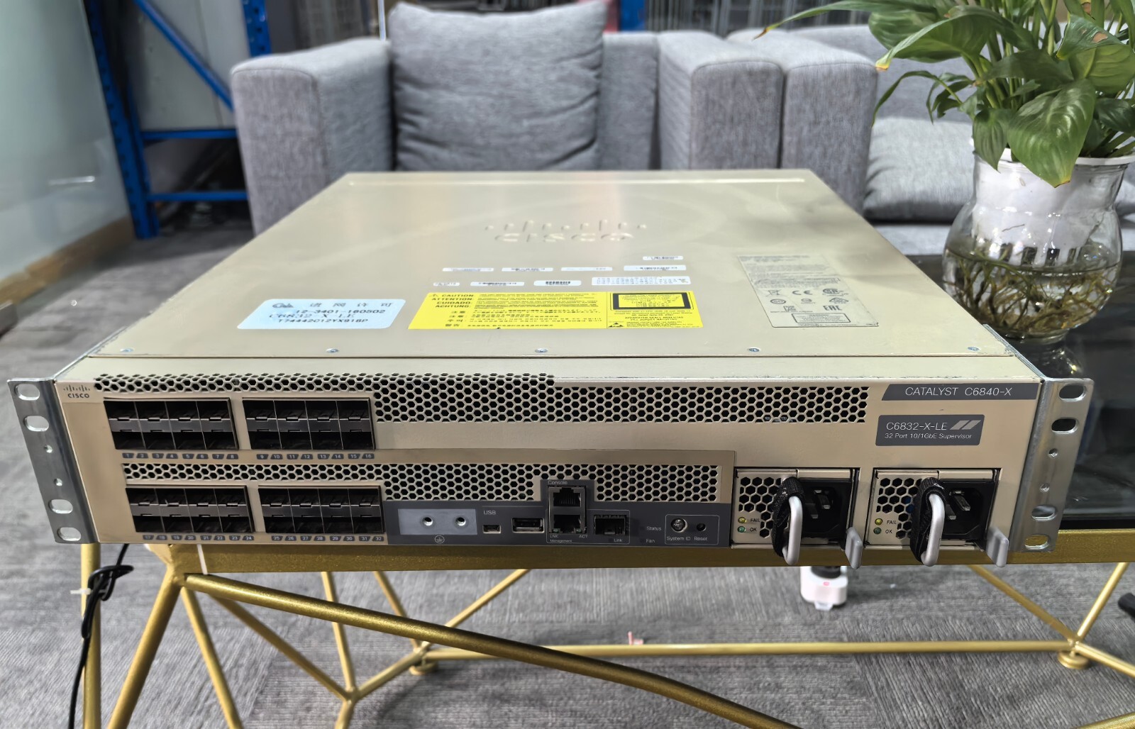 Cisco Catalyst C6832-X-LE 32 x 10GE SFP+ network ports