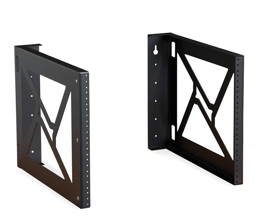 8U Wall Mount Rack 18in Deep Adjustable 19in/23in EIA Server Network Cabinet