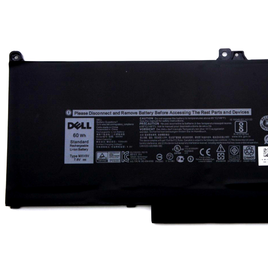 60Wh Genuine Dell MXV9V Battery For Dell Latitude E5300 E5310 E7300 E7400 5VC2M