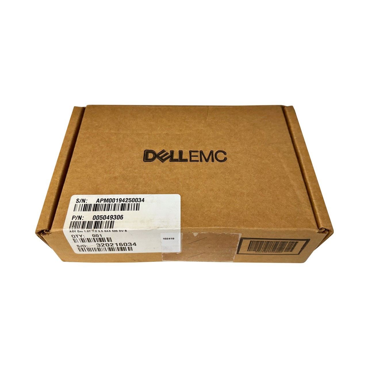 EMC 005049306 1TB SAS 7.2K 3.5" Drive w/Tray 118032749