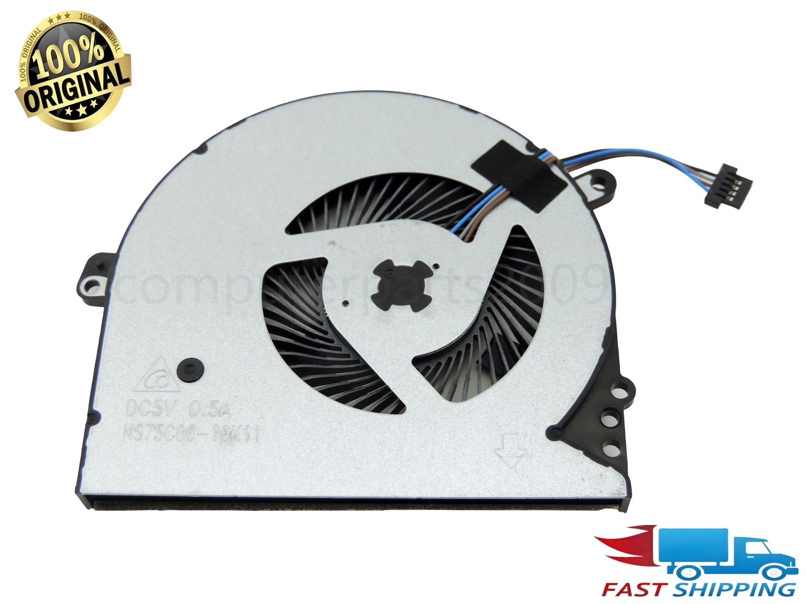 Original Laptop CPU Cooling Fan for HP Pavilion 15-CC561ST 15-CC563ST 7265NGW