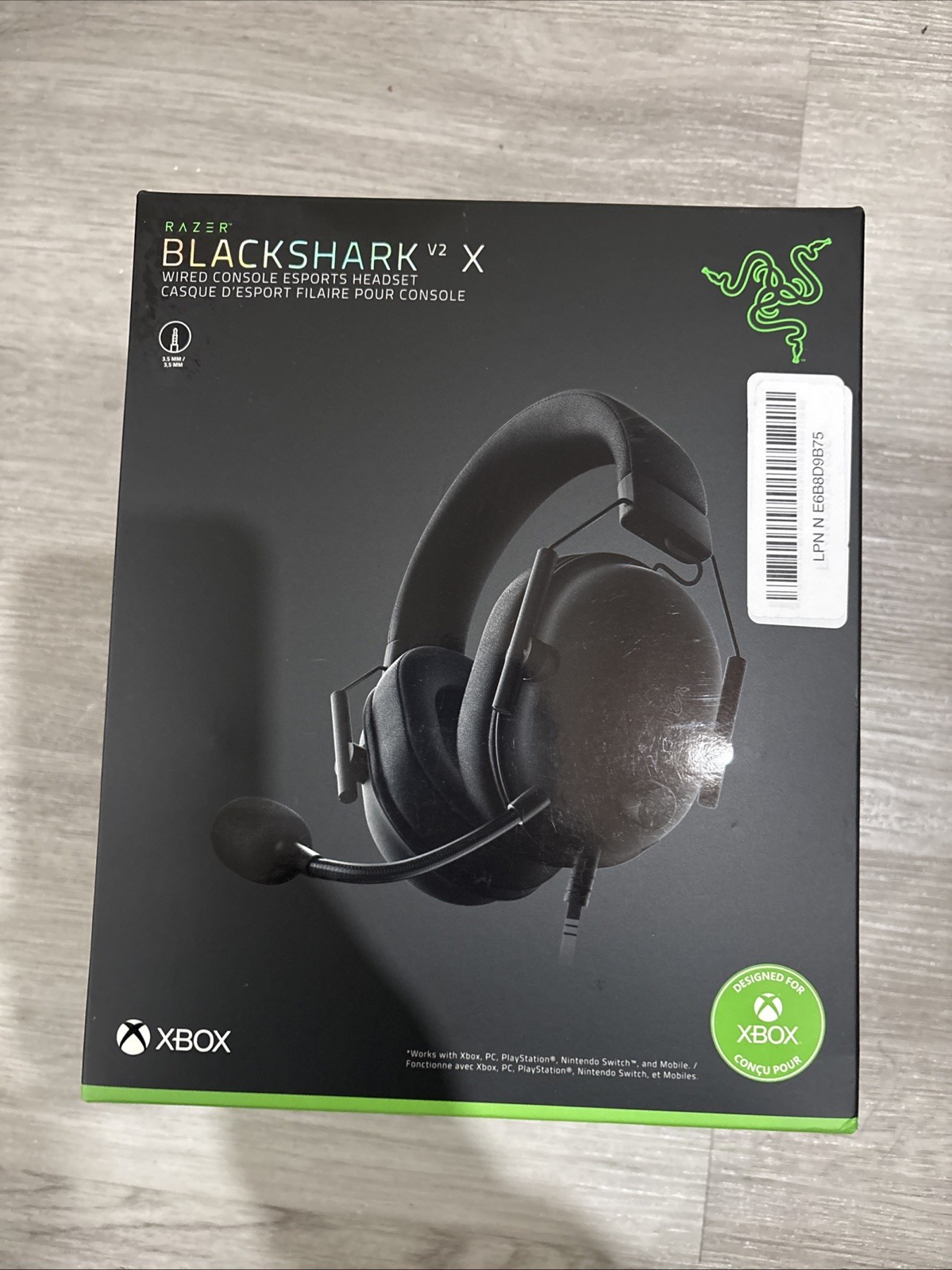 Blackshark V2 X / Razer headset