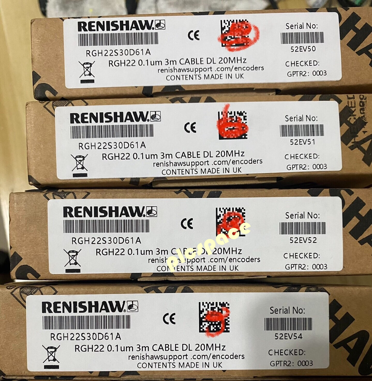 RENISHAW RGH22Y30D61A Readhead brand new RGH22Y30D61A By DHL or FedEX