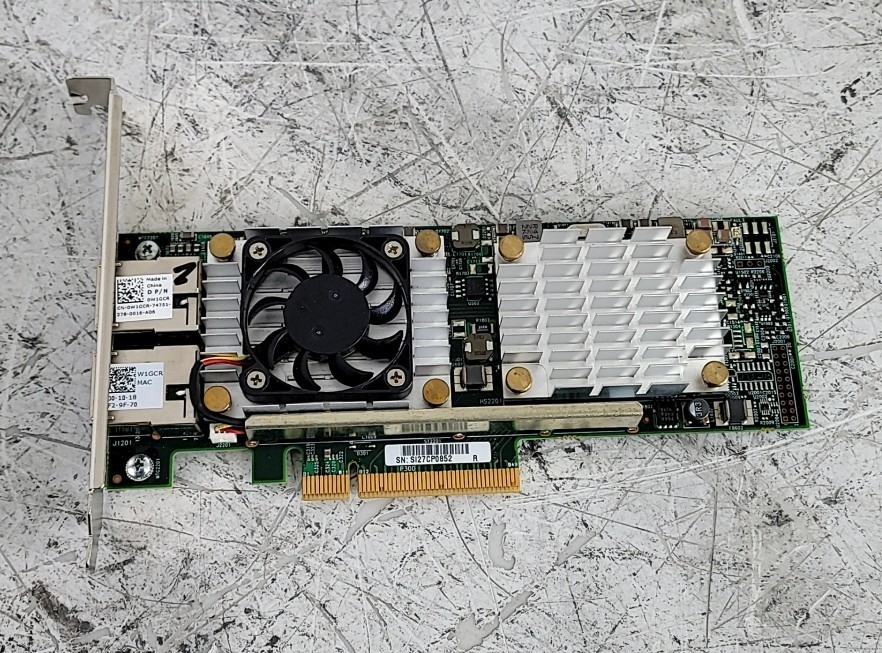 Broadcom Dell BCM957810A1008G 0W1GCR Ethernet Card PCIe Dual Port 10Gb