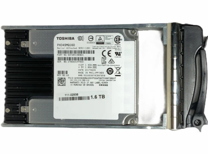 PX04SMQ160 Toshiba Enterprise 1.6TB SAS 12GBPS 2.5 111-02938