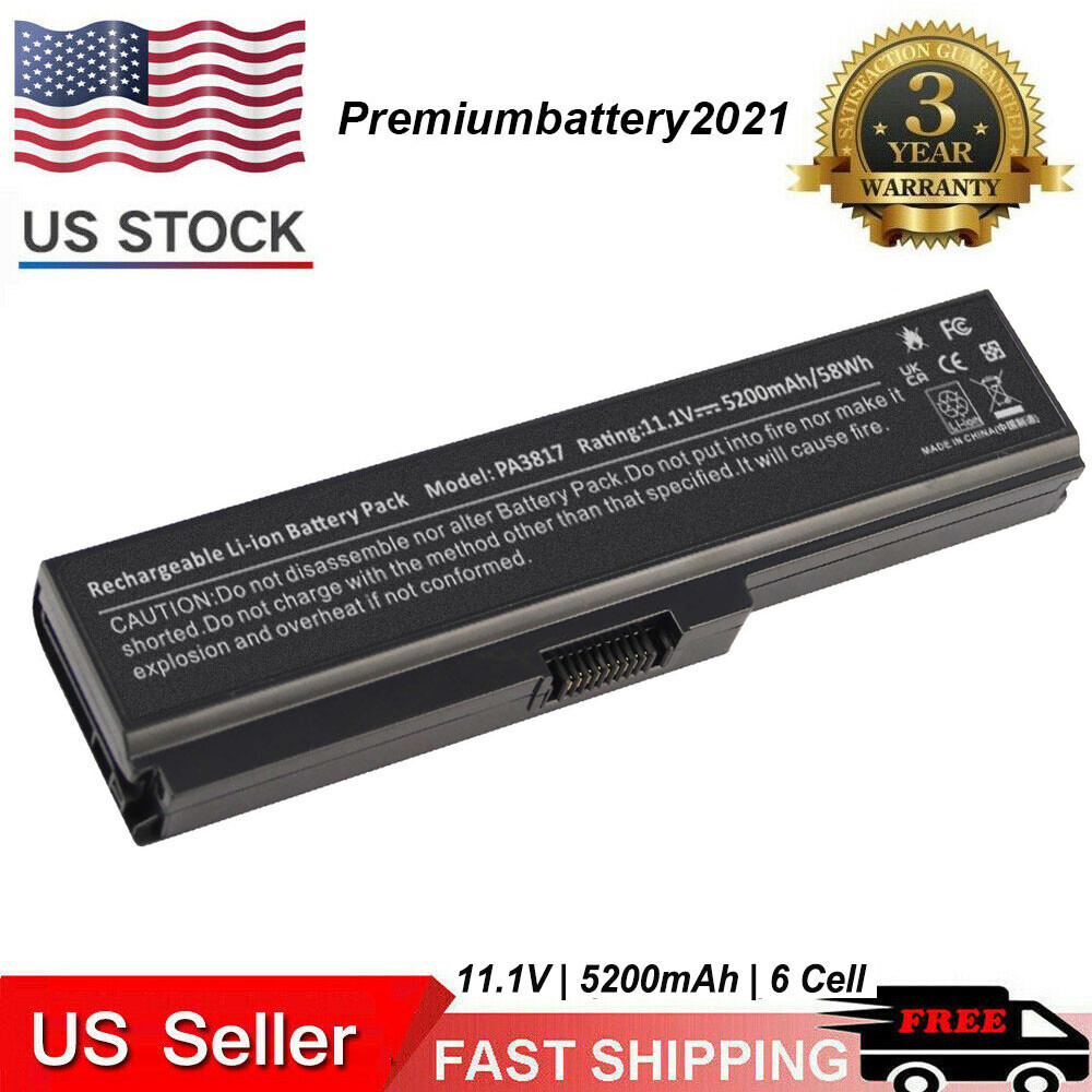 New Battery for Toshiba Satellite L750 L770 L775 P740 P745 P750 P755 P770 P775 p
