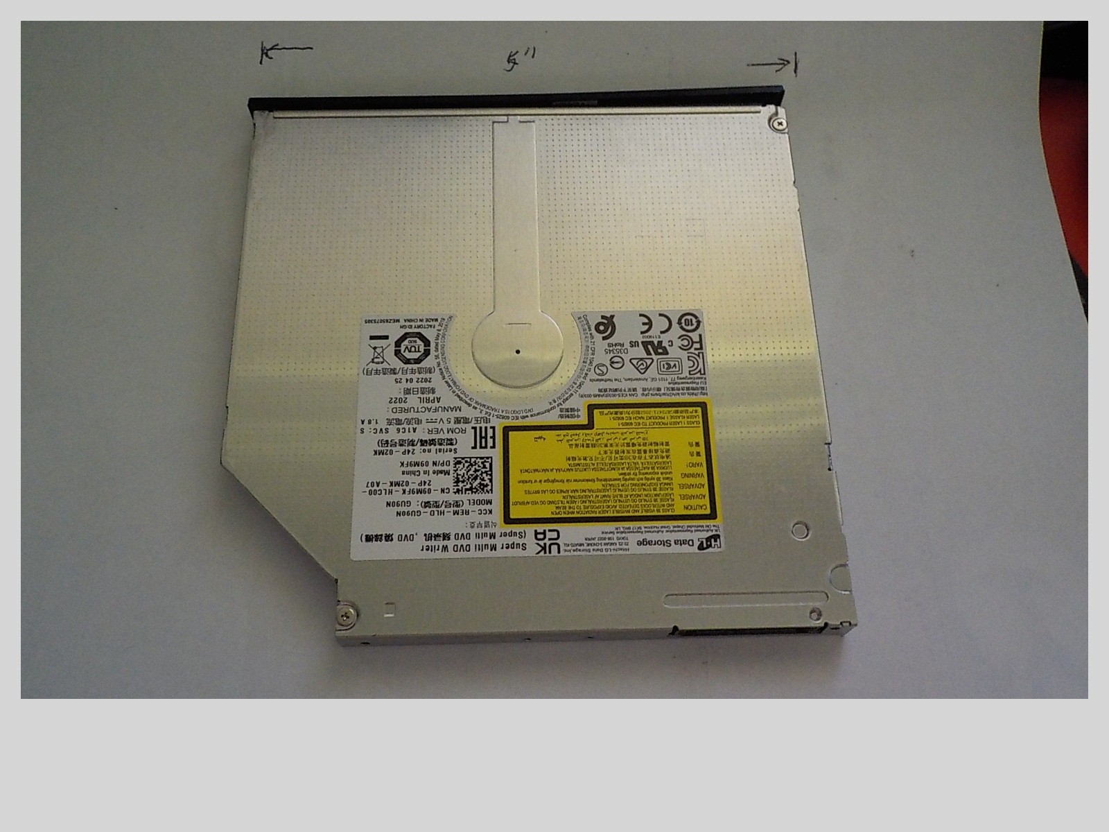 HL Data Storage HITACHI-LG - GU90N - Super Multi DVD Writer (Quantity: 4)