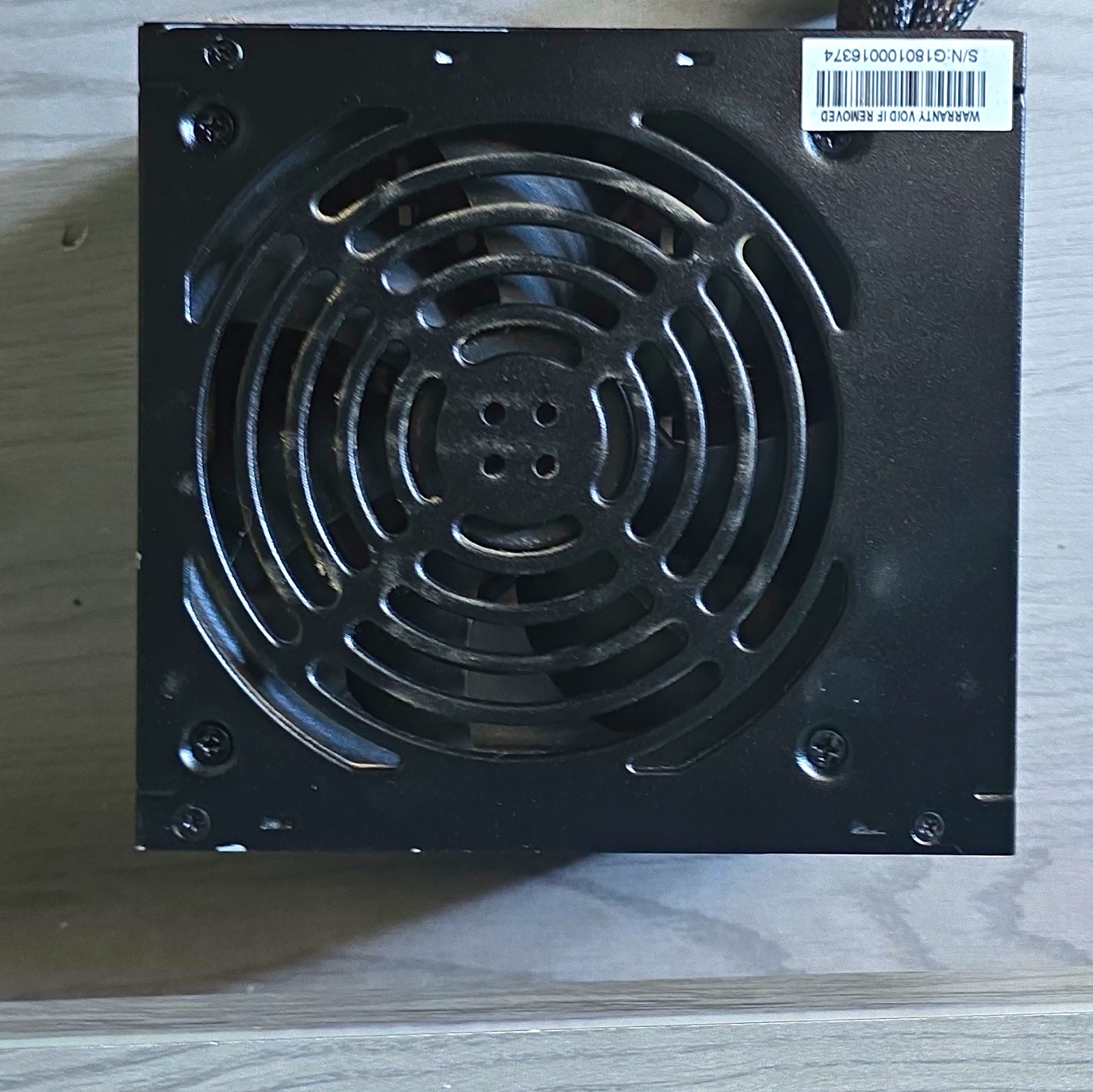 Channel Well Technology 500W 80 Plus Bronze ATX Switching PSU GPT500S-A Black