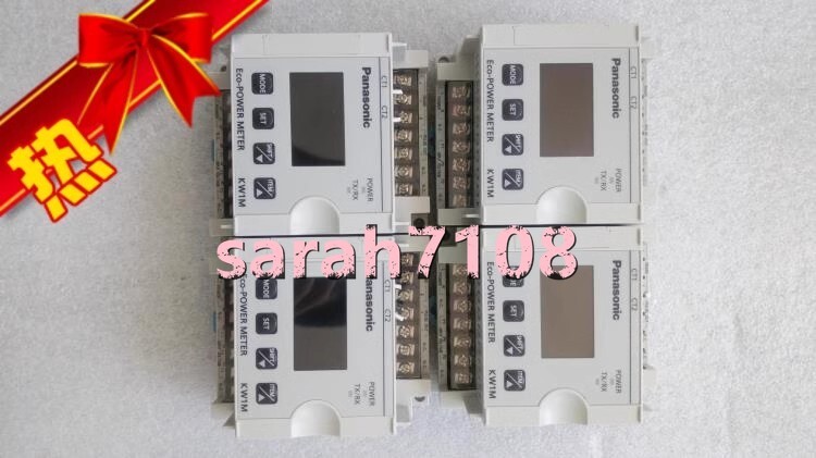 1PC USED Panasonic Eco-POWER METER KW1M AKW1110 Fast By FedEx or DHL