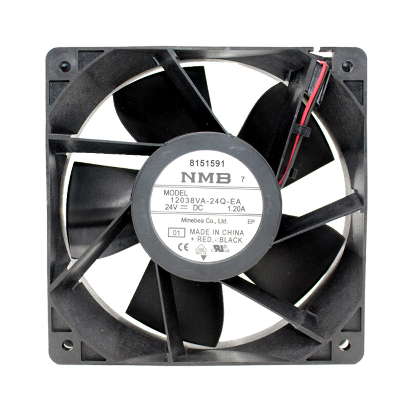 1pcs NMB 12038VA-24Q-EA DC24V 1.20A 12038 12CM 2 line inverter cooling fan