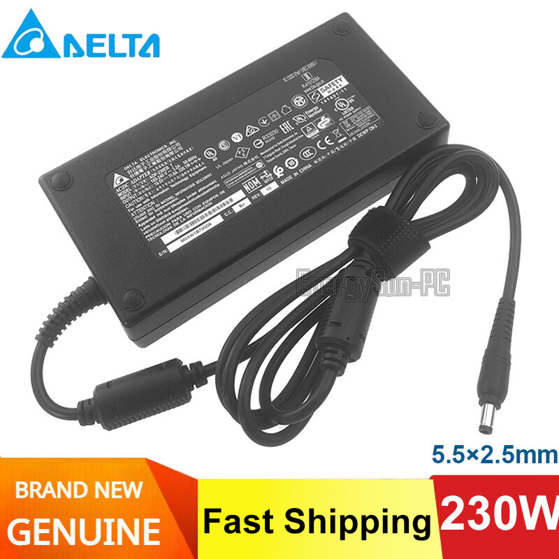 ADP-230EB T Original DELTA 19.5V 11.8A Power Supply Laptop Charger 5.5×2.5mm