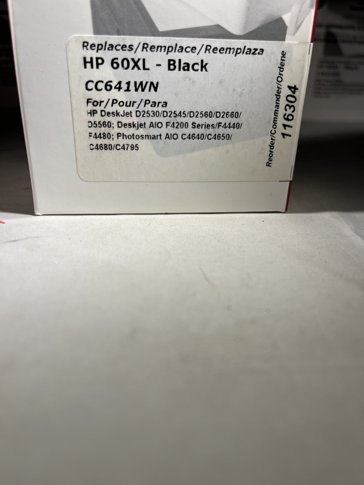 5 Brand New Clover Imaging For HP 60XL Black (CC641WN)   X