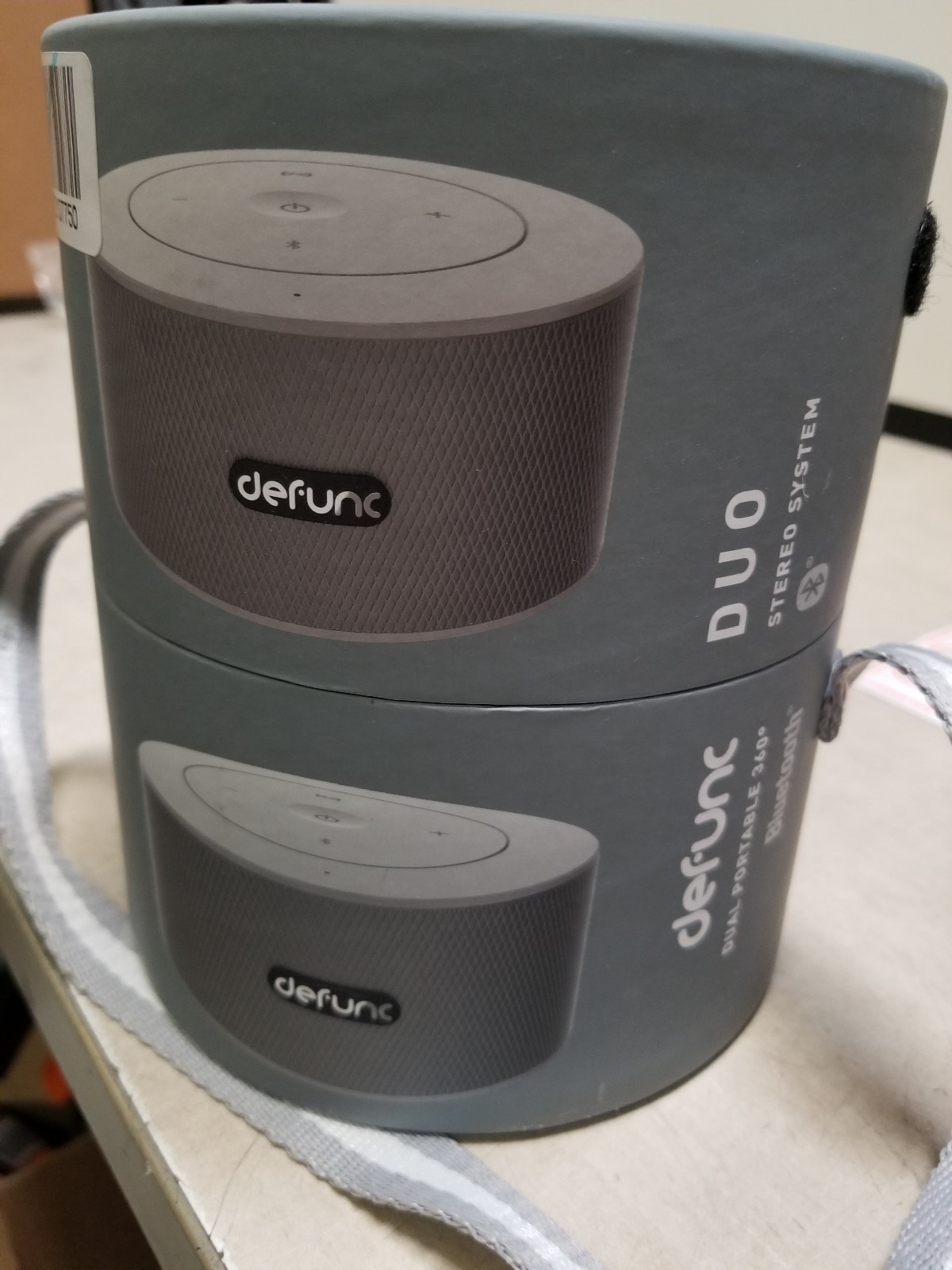 DeFunc Duo Portable Dual Stereo Bluetooth Speakers