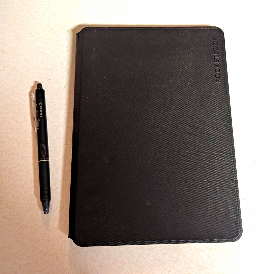Rocketbook Reusable Notepad. Pen Not Included.